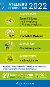 Ateliers Formation Vigipharm 2022